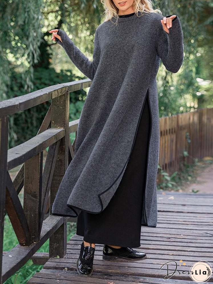 Chic and Relaxed winter Dress