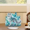 White Wolf Double Sided - 5D DIY Ornament