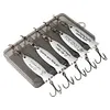 5pcs Metal Spoon Spinner Fishing Lure Fishing Wobblers Hard Bait Gifts for Dad