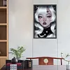 Shining Star Girl - Round AB Drills Diamond Painting(65*45cm)