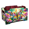 DIY Diamond Painting Rectangular Storage Rack Colorful Pattern Can Be Stacked Storage Box Kits