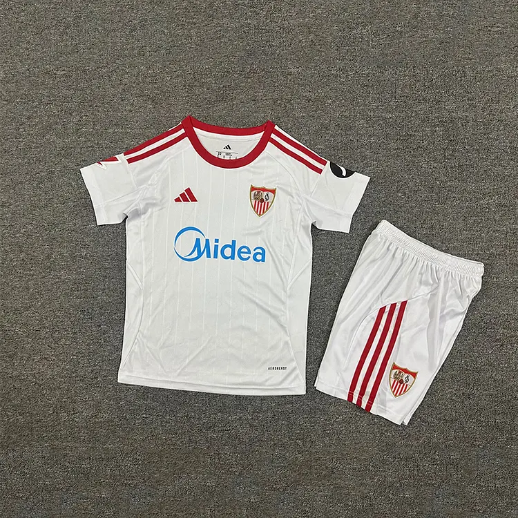 Kids Seville 25/26 Home Football Jersey