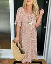 🌸Summer Specials🌸Elegant Polka Dot Midi Dress