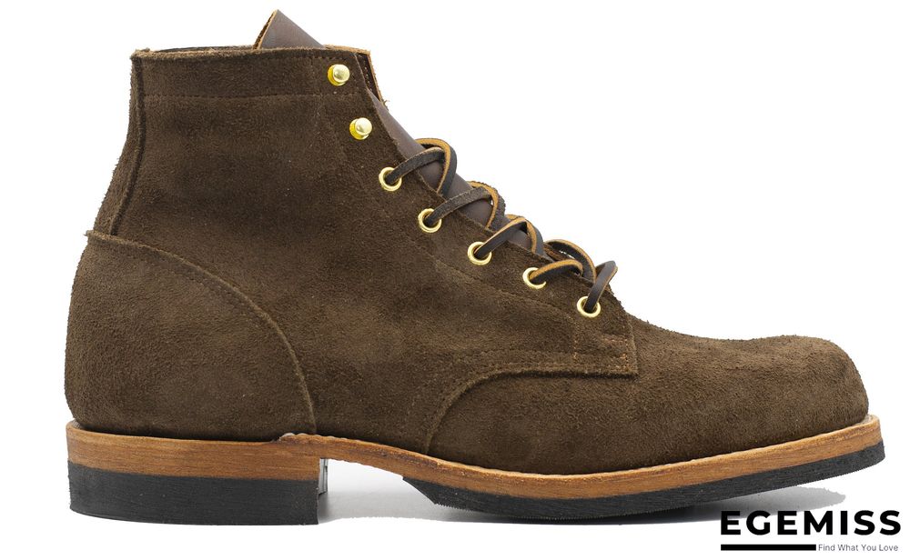 Cow Split Leather Men Boots Comfortable Boots Men Footwear Rubber Ankle Boots Men's Shoes | EGEMISS
