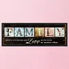 Family-11CT Stamped Cross Stitch Kit(90x30cm)