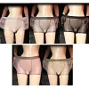 Men's Silky Transparent Ice Silk Sexy Ultra-Thin Cool Quick-Drying Boxer Briefs