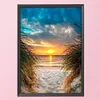 Sunrise-11CT Stamped Cross Stitch Kit(40*50cm)