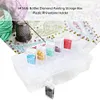 64 Slots Bottles Diamond Painting Storage Box Plastic Rhinestone Holder
