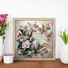 Diamond Painting-DIY Crystal Rhinestone Butterfly Flower