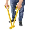 [US Local Warehouse] 2-in-1 Standing Seam Roof Hand Seamer Color Steel Tile Manual Bite Plier 90 &180 Double Fold Mechanical Lock Jaw Width 6 Inches Designed for Roofers