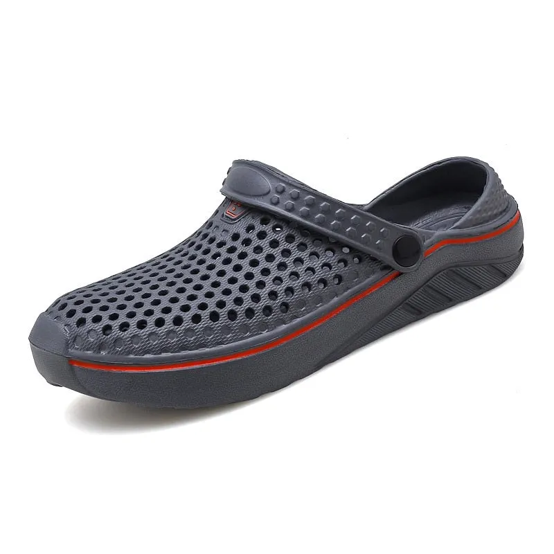 2021 Summer Men's Women's Quick Dry Casual Home Slippers Couple Garden Shoes Beach Sandals Bathroom Slippers Flat Water Shoes