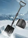 Adjustable Car Snow Shovel Portable Survival Shovel Rotating Snow Removal Shovel