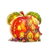 Apple House Double Sided - 5D DIY Craft Lamp