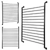 [US Local Warehouse] 13 Rolls Vinyl Roll Holder with Adjustable Hanging Rod for Wallpaper Window Film