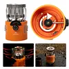 2 In 1 Camping Stove Gas Heater 2500W Portable Roasting Stove for Travelling