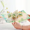 Greenhouse-Pop Up Greeting Card