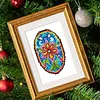 12pcs Flowers-1 5D DIY Square Drill Diamond Painting Kits for Adults Beginners Home Decor Diamonds Paintings Gem Art 5.91x7.09in