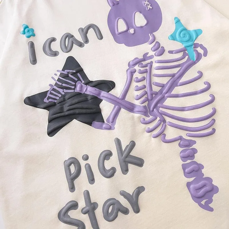 Brownm Can Pick Star Tee
