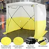 [US Local Warehouse] Pop Up Work Tent Waterproof Shade Canopy Tent 70.86x70.86x78.74in UV Resistant Emergency Shelter with Carrying Bag for Construction Site Outdoor Workshop Warehouse