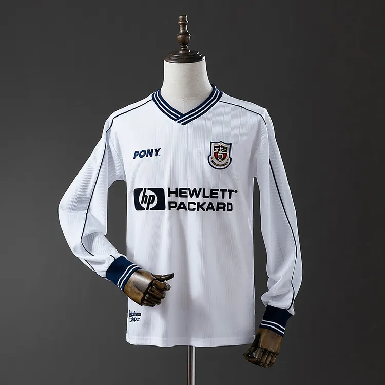 Tottenham 1997/99 Retro Home Jersey - Long Sleeve