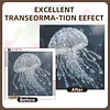 Diamond Painting -DIY Round Drill Jellyfish(40x40cm)