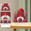 Acrylic Special Shape Flower Cake Desktop Diamond Art Kits for Home Office Decor