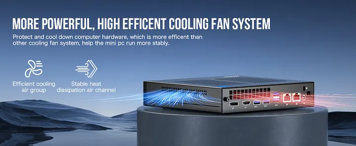 Intel 11th Core i9-11900H Mini PC--NucBox M4