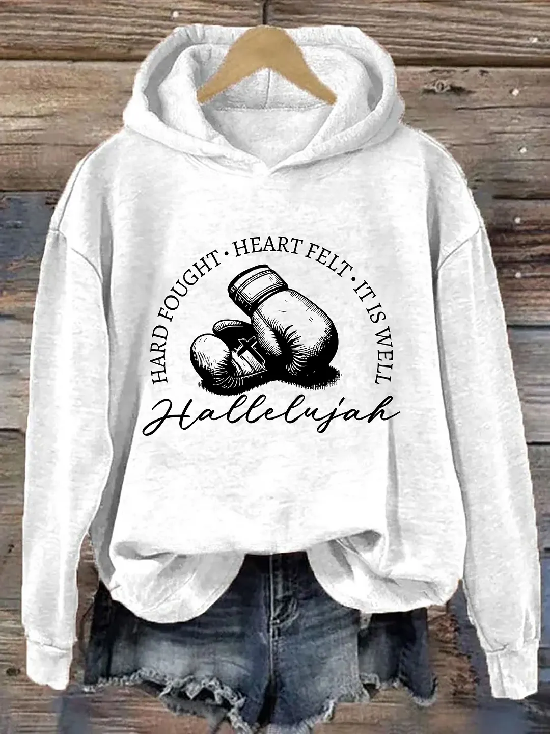 Hard Fought Hallelujah Hoodie