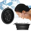 Face Ice Bath - Foldable Washbasin With Built-In Ice Tray Bowl For Face Ice Bath