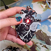 Interactive PCB Heart Pendant with Dual-Touch LED Activation