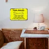 Garage - Vintage Metal Signs - 20*30cm/30*40cm - Warning