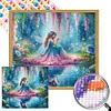 Girl - Round AB Drills Diamond Painting(55x50cm)