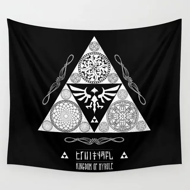 Tarot Tapestry Boho Tapestry Wall Hanging Moon Phase Magic Hand Tapestries Bedroom Decor Bedspread Cover Sun Moon Wall Decor