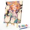 【Limited Stock Sale】Tulip Girl-Paint by Numbers Acrylic Painting 40*50CM