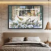 Cat - 9CT Full Beaded Cross Stitch Kit(71x46cm)