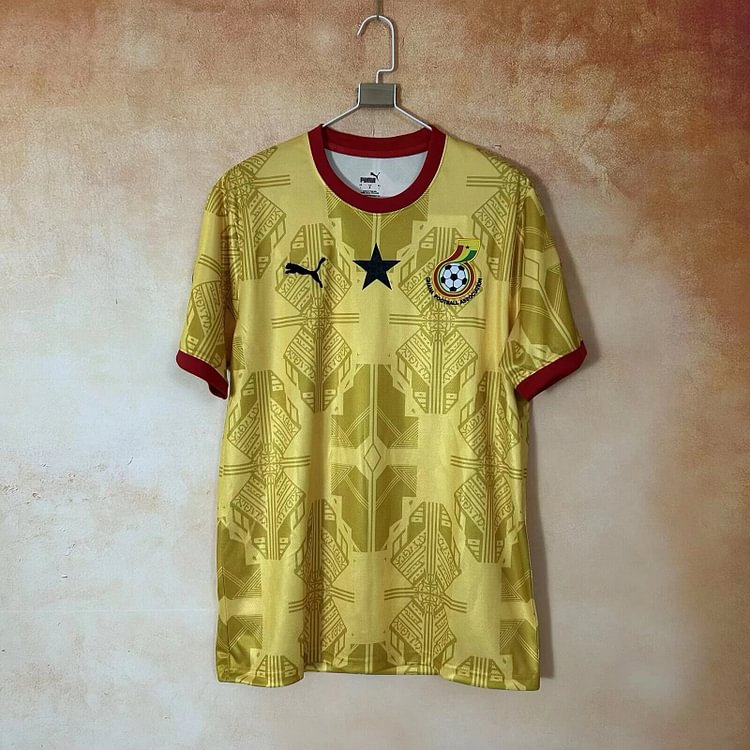 2026-27 Ghana Away Yellow Jersey - Fan Version