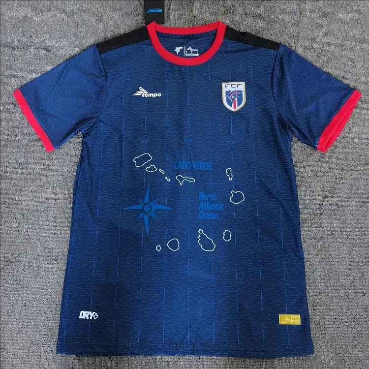 【S~4XL】cape verde 25/26  Home Football Jersey