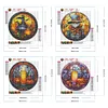 4Pack Halloween-Full Round Diamond Painting(30x30cm)
