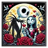 (Multi-Style) Jack And Sally-11CT Stamped Cross Stitch 40*40cm/15.75*15.75in