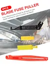 4Pcs Automobile Fuse Clip Blade Fuse Remover Auto Fuse Plier for Car Fuse Holder