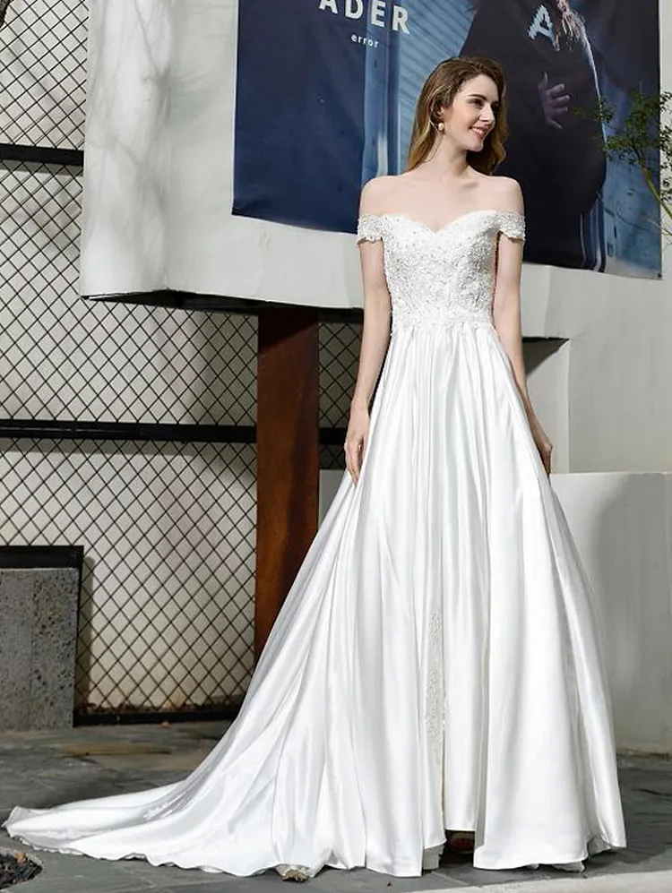 bohemian wedding dress