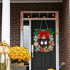 DIY Special Shaped Crystal Painting Wreath with LED Light Kit (Double Penguin)