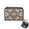 (US Local)Mandala 5D DIY Diamond Painting Wallet Diamond Painting Card Holder Coin Purse
