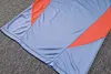 Joyfball 2024/2025 Cruzeiro Half-Pull Training Suit Grey Football Shirt 1:1 Thai Quality