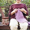 Yarn Crochet Hook Bag Knitting Needles Sewing Tools Tote Case (14.5x14cm)