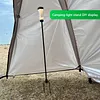 1Pcs Ground Anchor Pegs Stainless Steel U Pegs for Camping Tents (holder base)