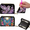 2pcs Animal Pattern Diamond Painting Fashion Card Holder Compact Coin Purse