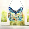 (US Local)DIY Diamond Painting Art Pendant Window Hanging Eagle Dream Catcher