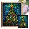 Christmas Tree - 14CT Stamped Cross Stitch 40*50cm/15.75*19.69in
