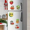 12PCS DIY Diamond Art Refrigerator Sticker Kits for Home Decor (Fruit)